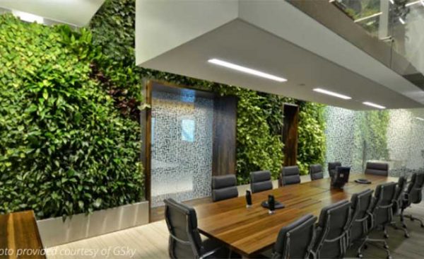 gsky green wall hire