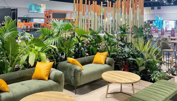 Indoor event plant hire